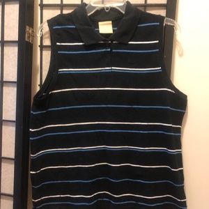 Women’s Sleeveless Polo Shirt by Partners Size XL